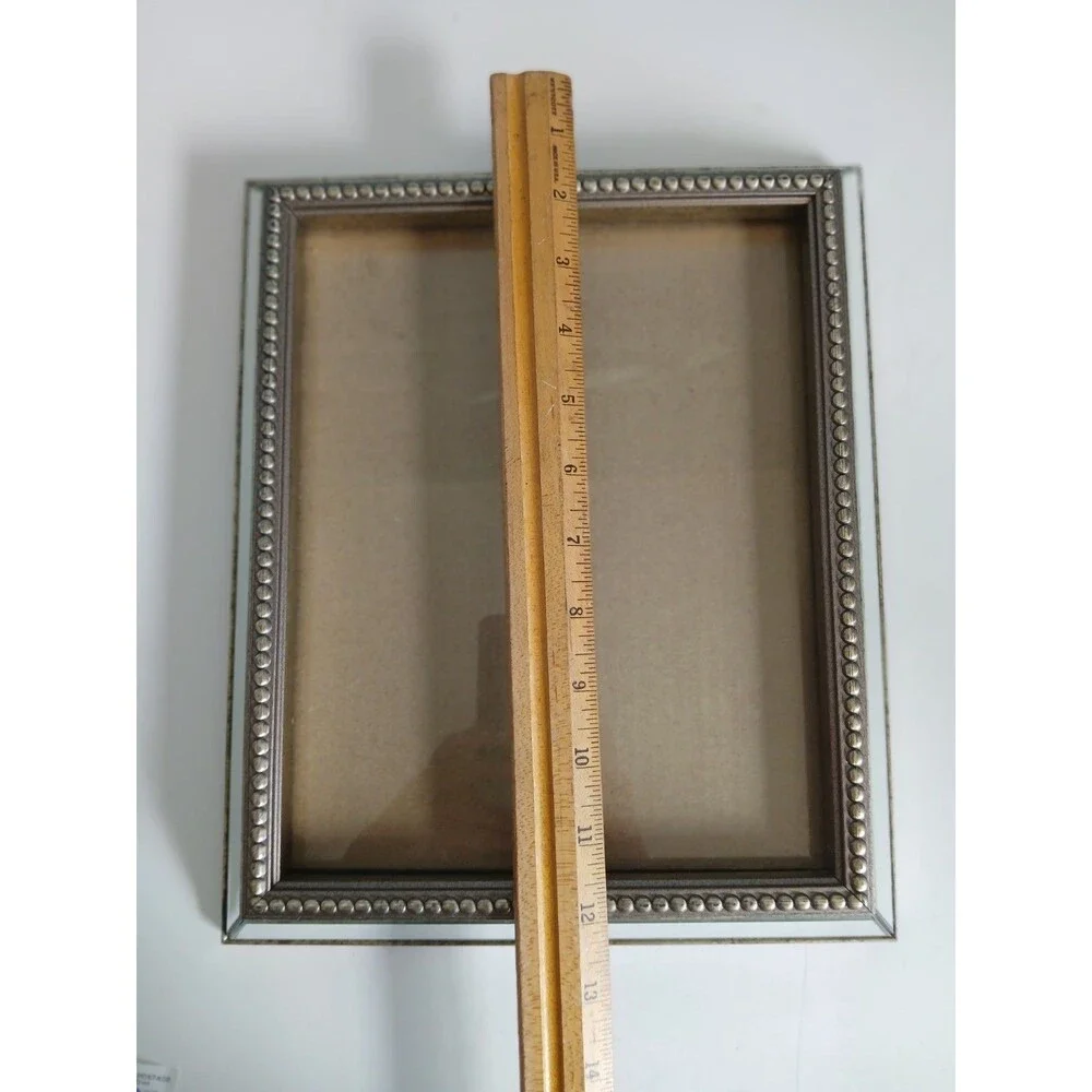Mirror Picture Frame Mirror Trim Photo Picture Frame Light Gold